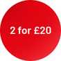 2 for £20.