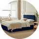 Argos Home Pandora Double End Lift Ottoman Bed - Navy.