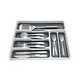 Cutlery trays.