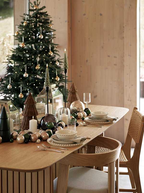 Xmas dining set up