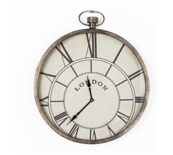 Buy Graham and Brown Pocket Watch Wall Clock at Argos.co.uk Your