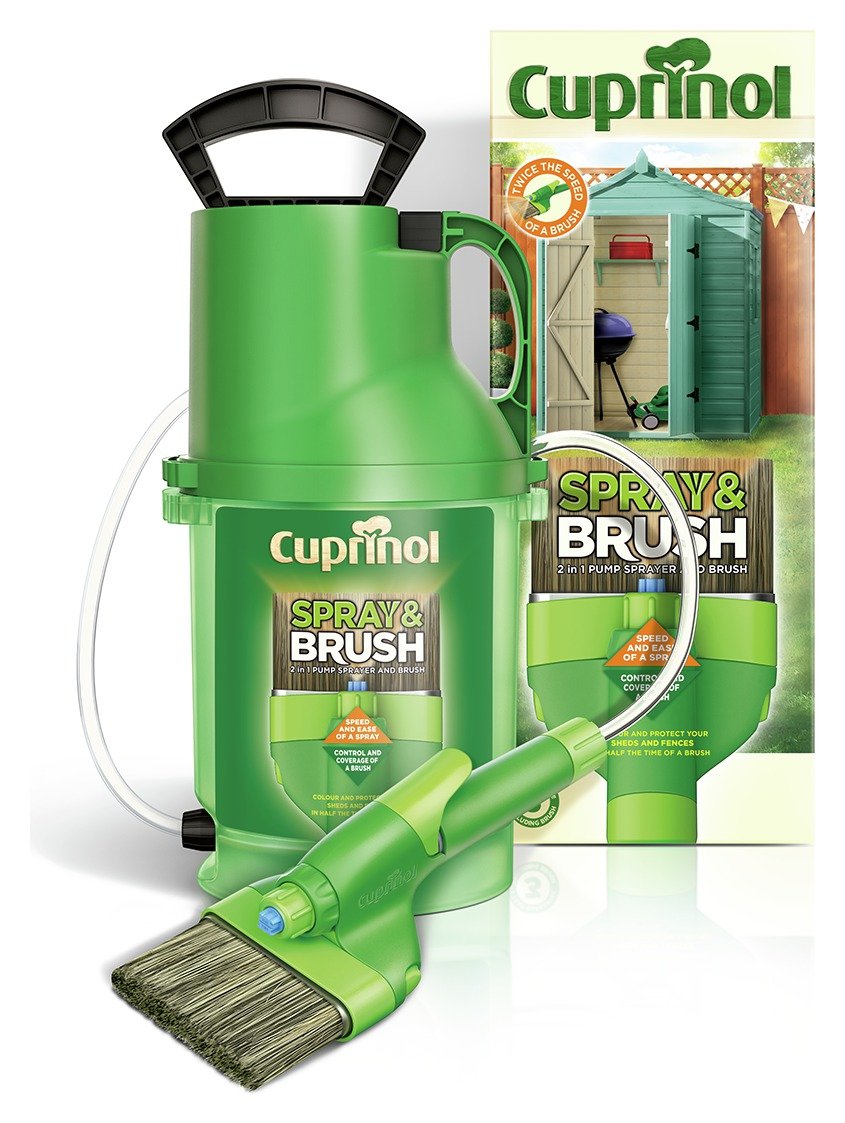 Cuprinol - Spray and Brush Review