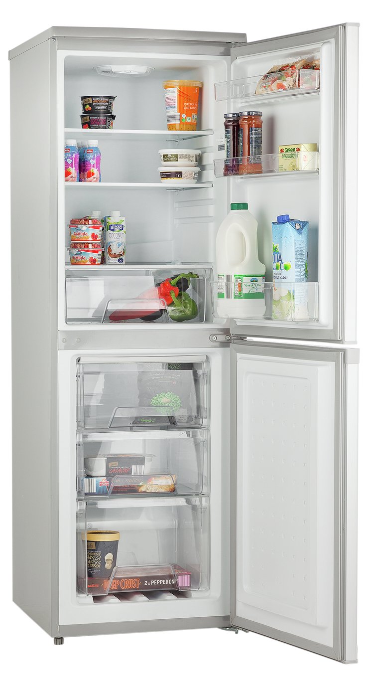 Buy Bush BFFF50152S Frost Free Fridge Freezer Silver Fridge