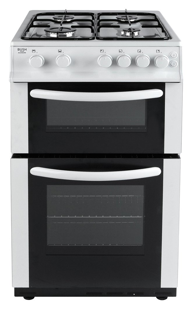 Buy Bush AG56DW Double Gas Cooker White at Argos.co.uk Your Online