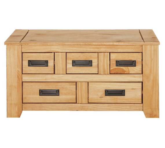 Buy Penton Storage 5 Drawer Coffee Table Pine at Argos.co.uk Your