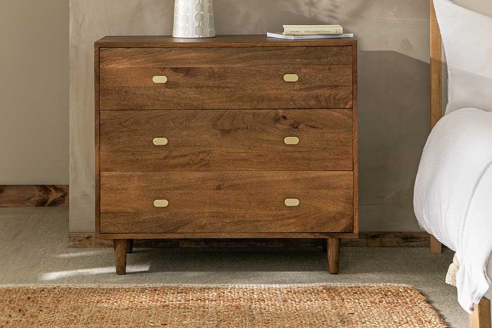 Habitat Armi 3 drawer chest.