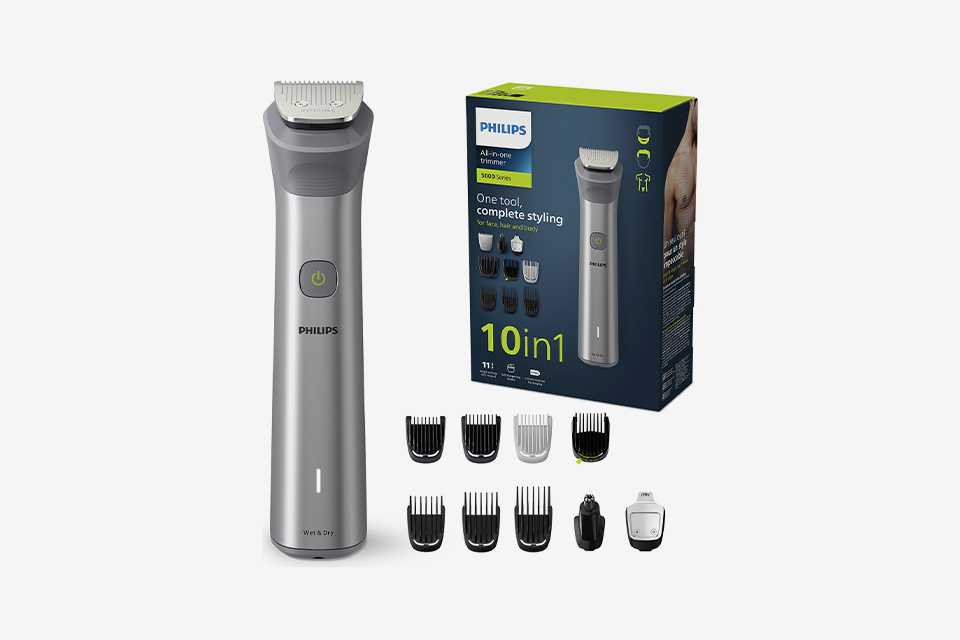 Philips 10 in 1 Beard Trimmer and Hair Clipper Kit.