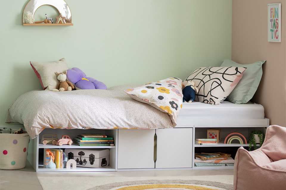 Habitat Frida Storage Cabin Bed - White.