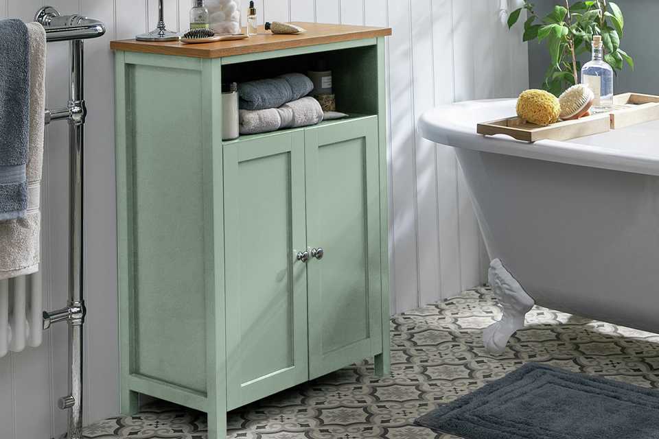 Argos Home Livingston Double Unit - Sage Green.