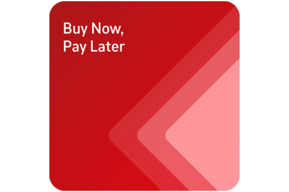 Buy now, pay later.