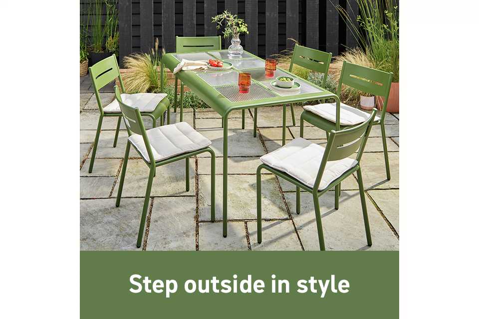New in Garden furniture. Shop now.