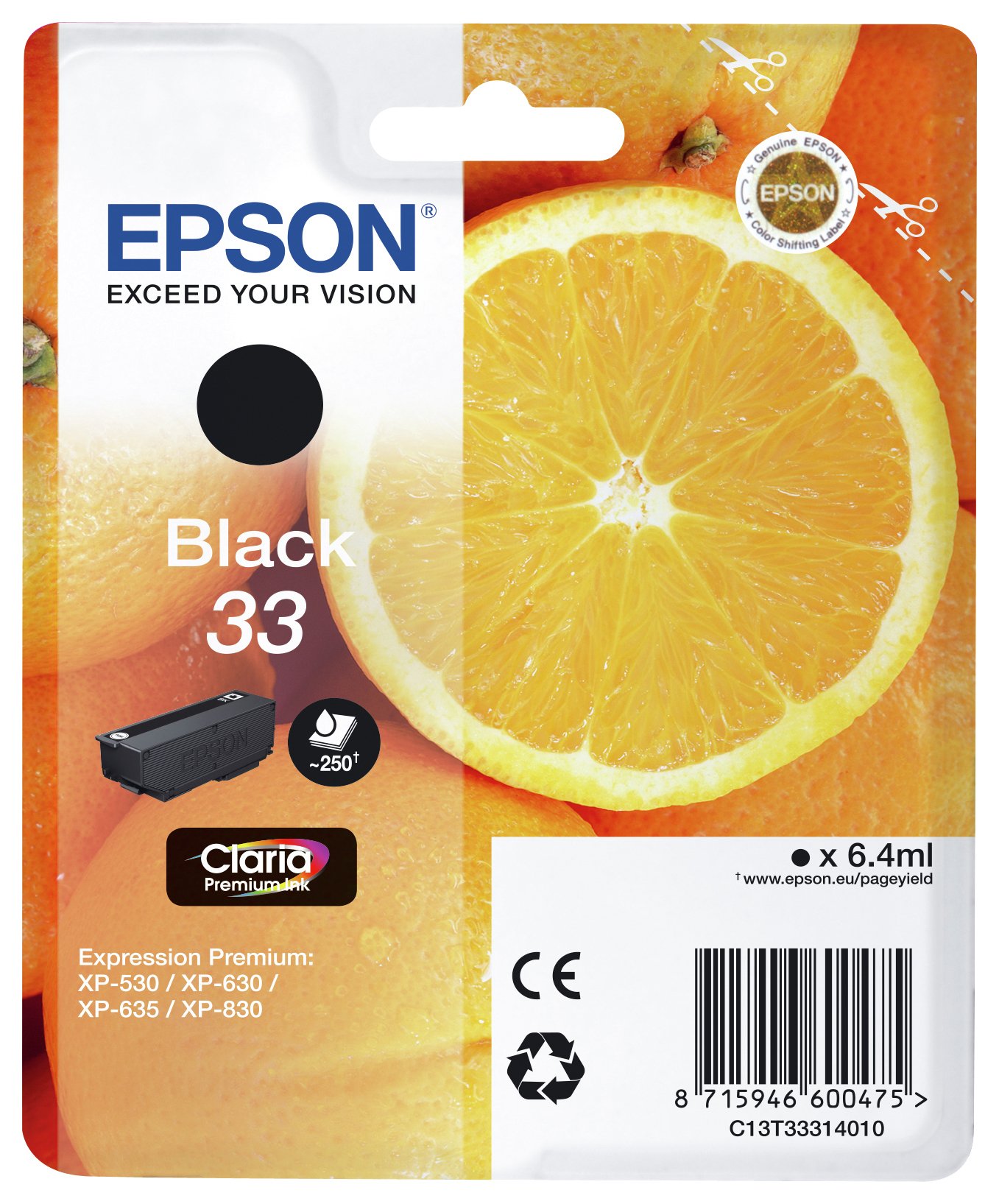 Epson Claria Oranges Black Ink Cartridge Review