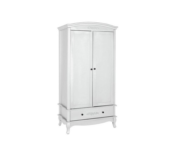 Buy Collection Sophia 2 Door 1 Drawer Wardrobe Ivory at Argos.co.uk