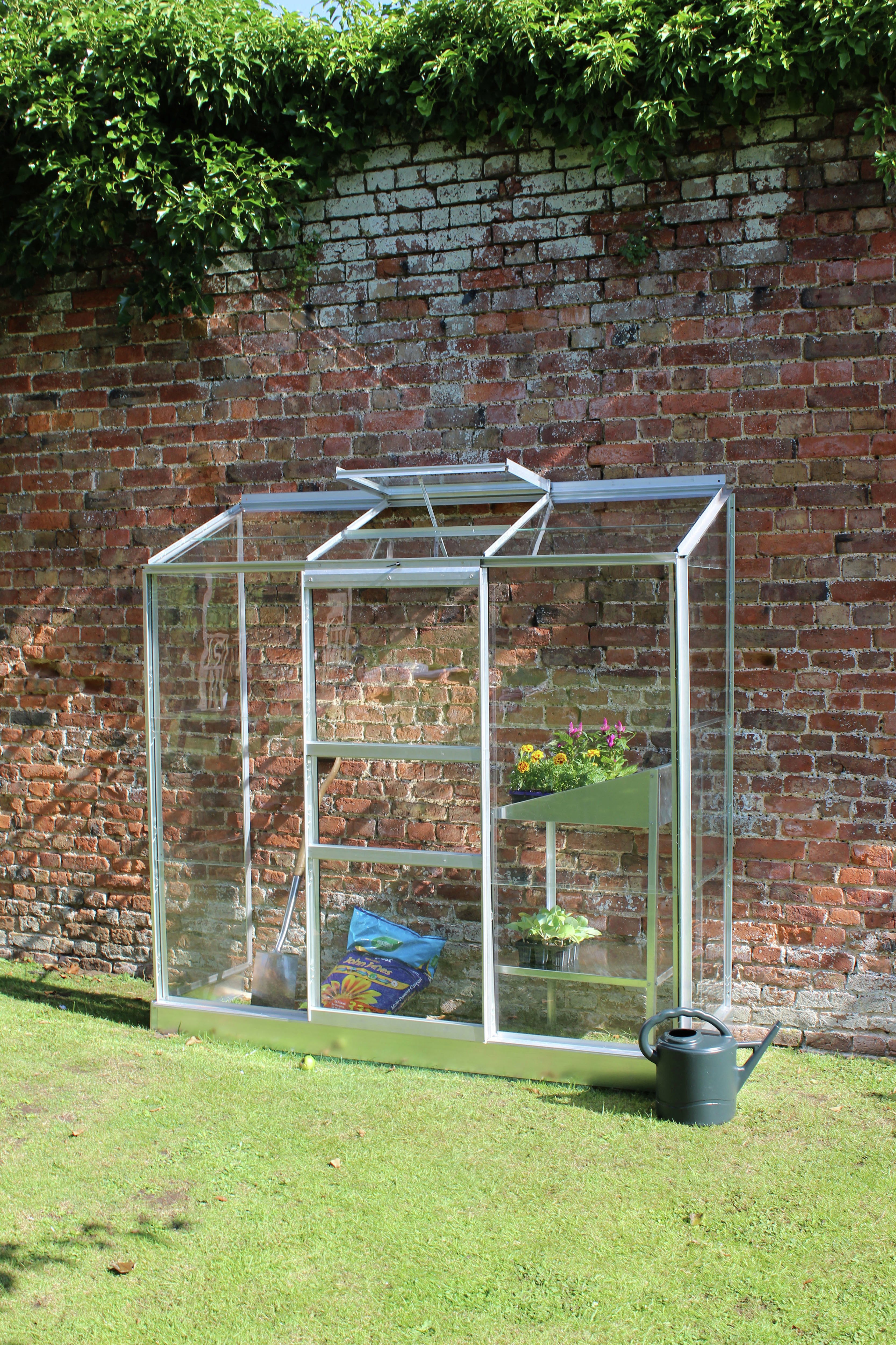 Halls Aluminium Wall Garden Greenhouse review