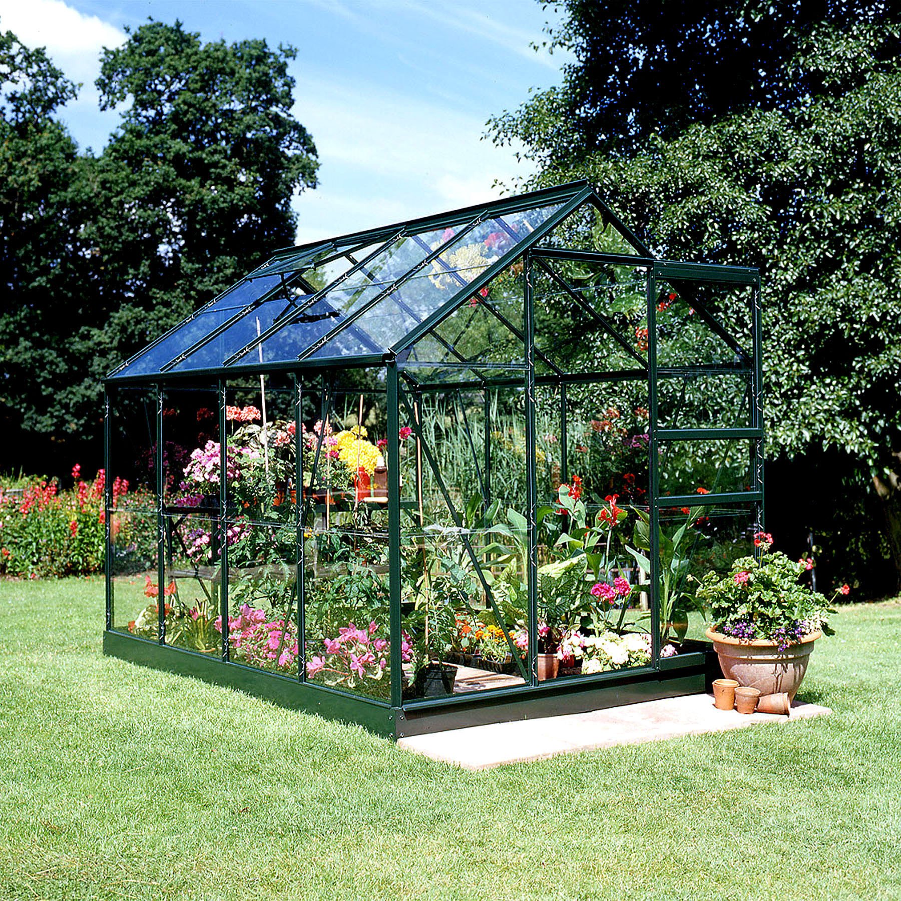 Halls Popular Glass 8 x 6ft Greenhouse with Base review