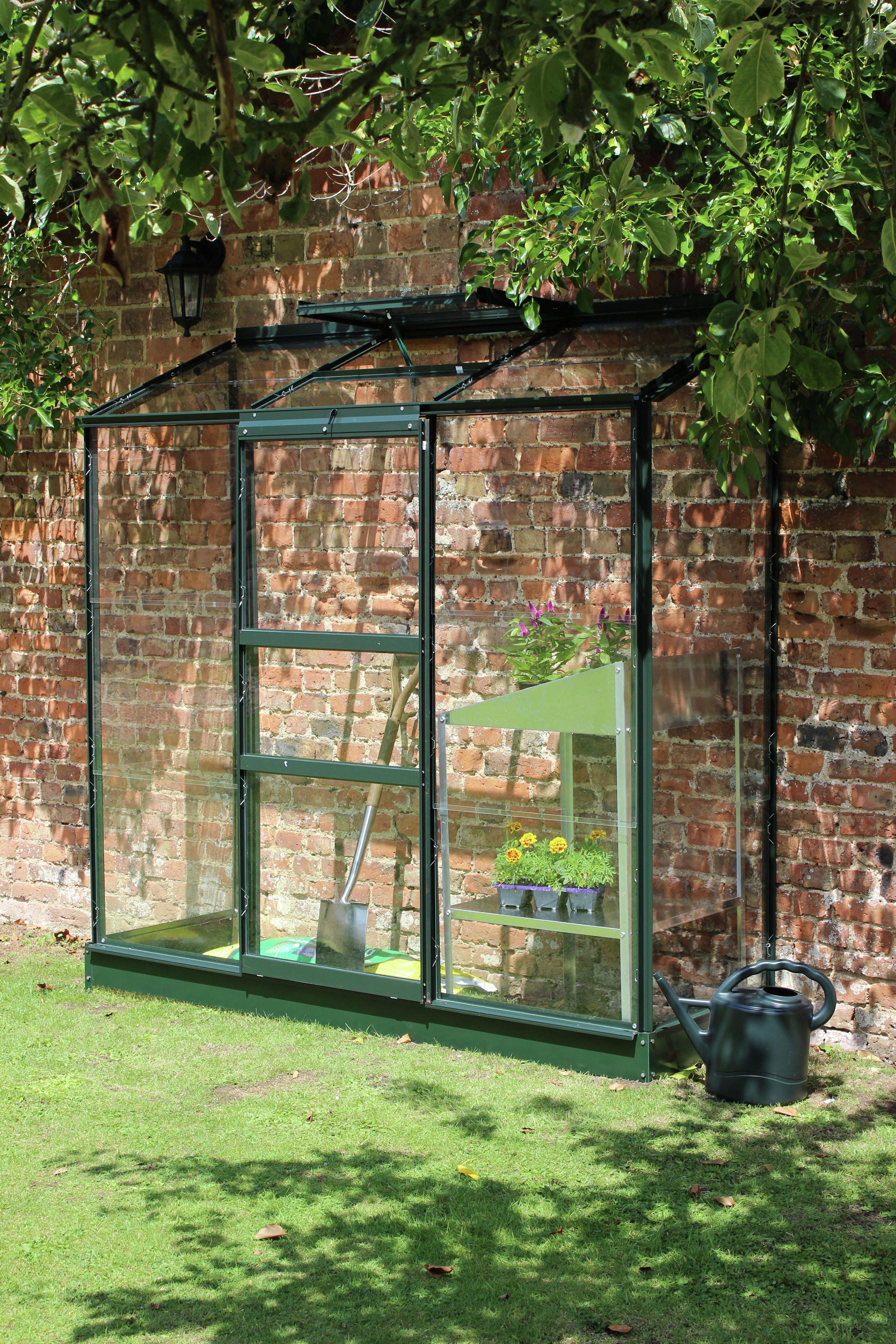 Halls Wall Garden Lean-to Greenhouse with Base Review