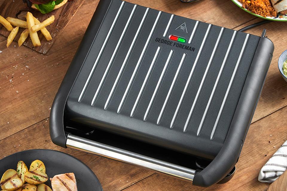 Health grill on table.