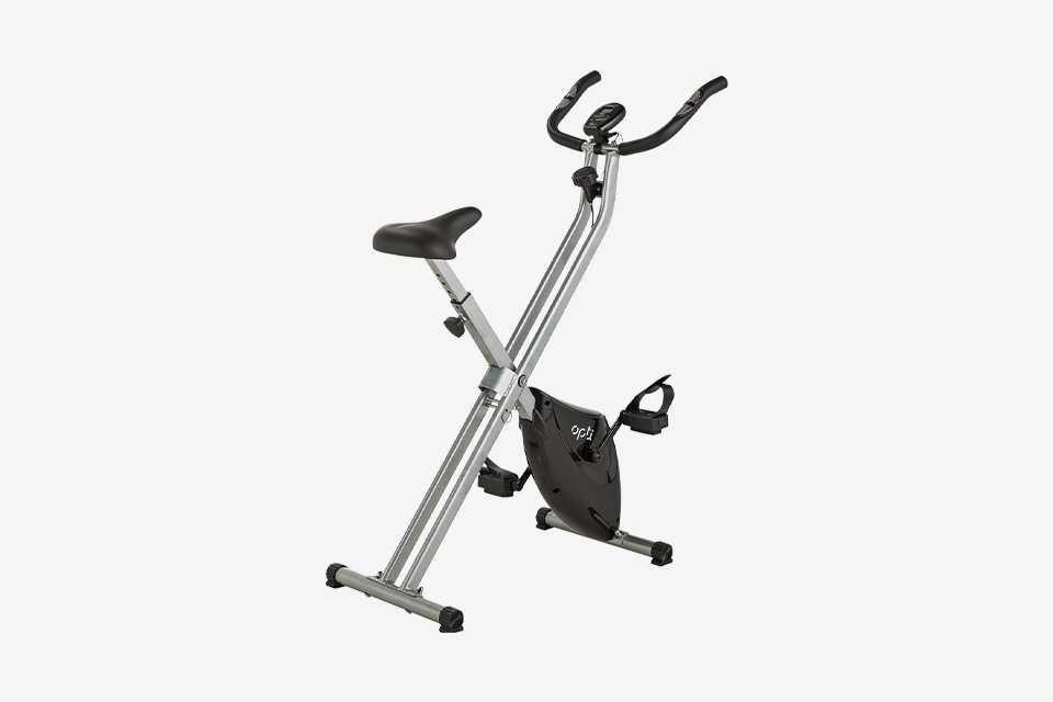 Opti folding magnetic exercise bike.