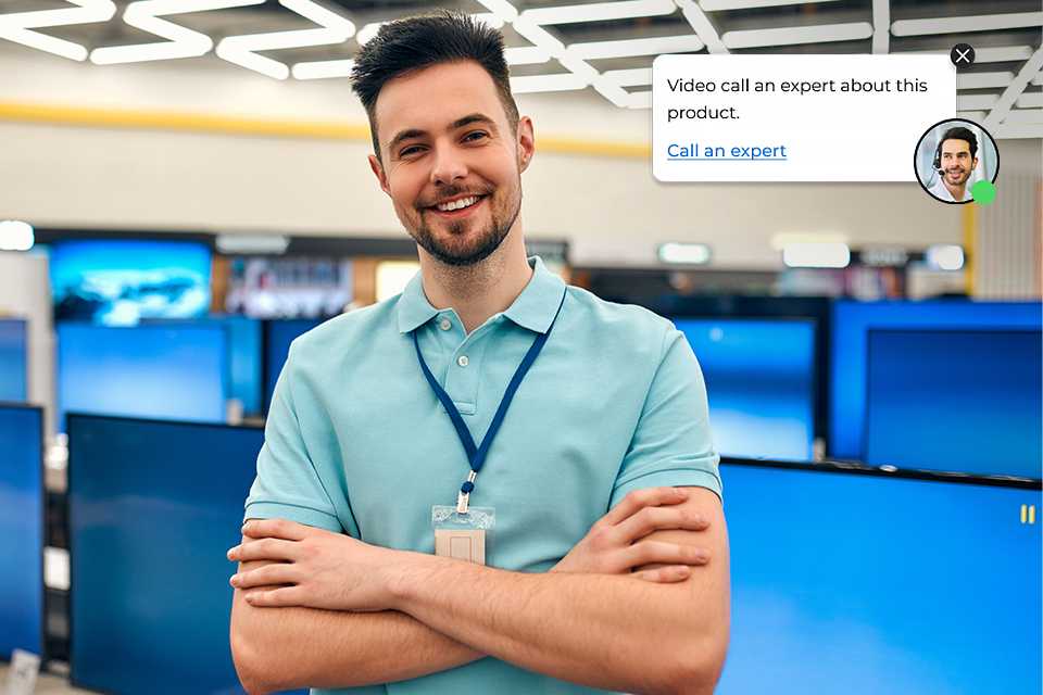 Shop our range of LG TVs and video call an LG expert to help answer your questions and get the right TV for you.