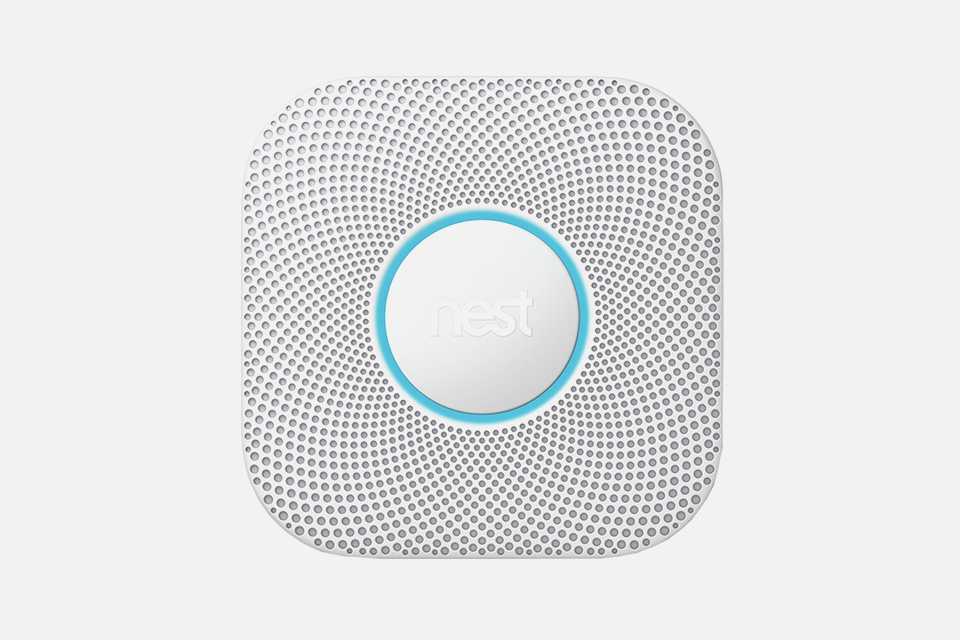Google Nest Protect 2nd Gen smoke and CO detector.
