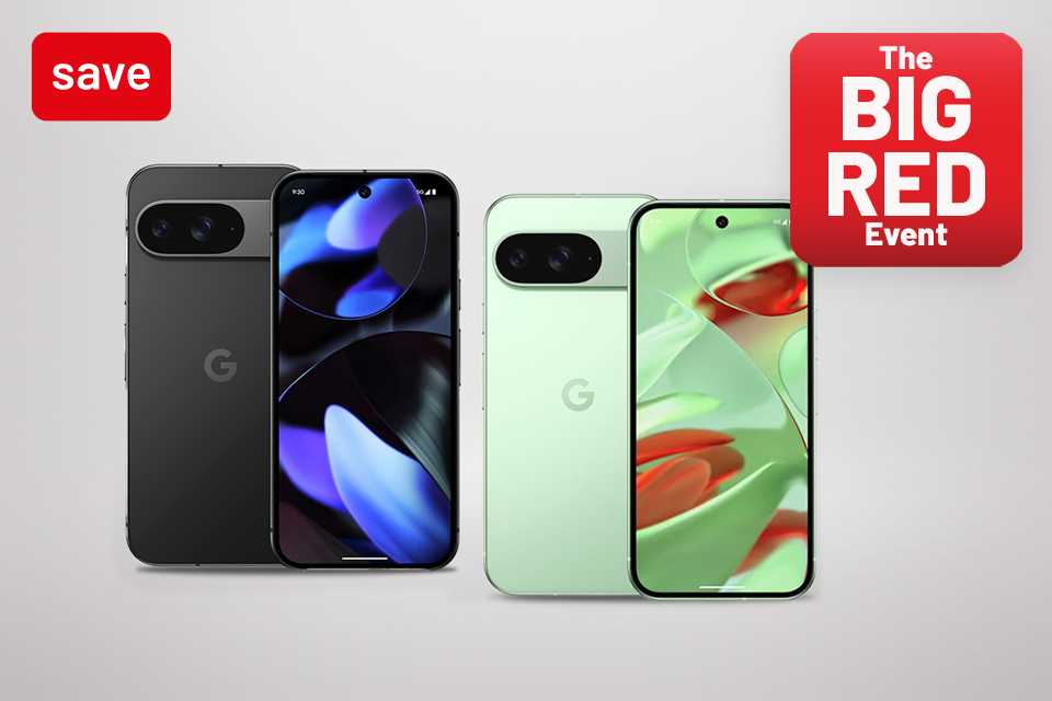 Save 50% on Google Pixel 9 mobiles with code RED50.