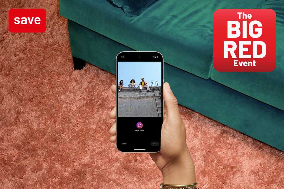 Save on selected tech using code RED50.