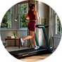Treadmills.