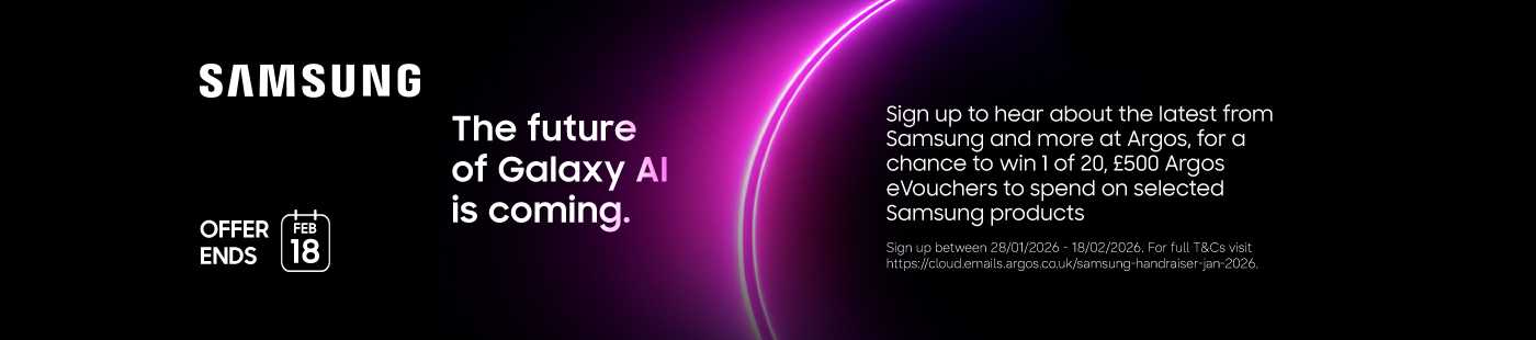 Samsung. The future of Galaxy AI is coming. Offer ends 18 February.