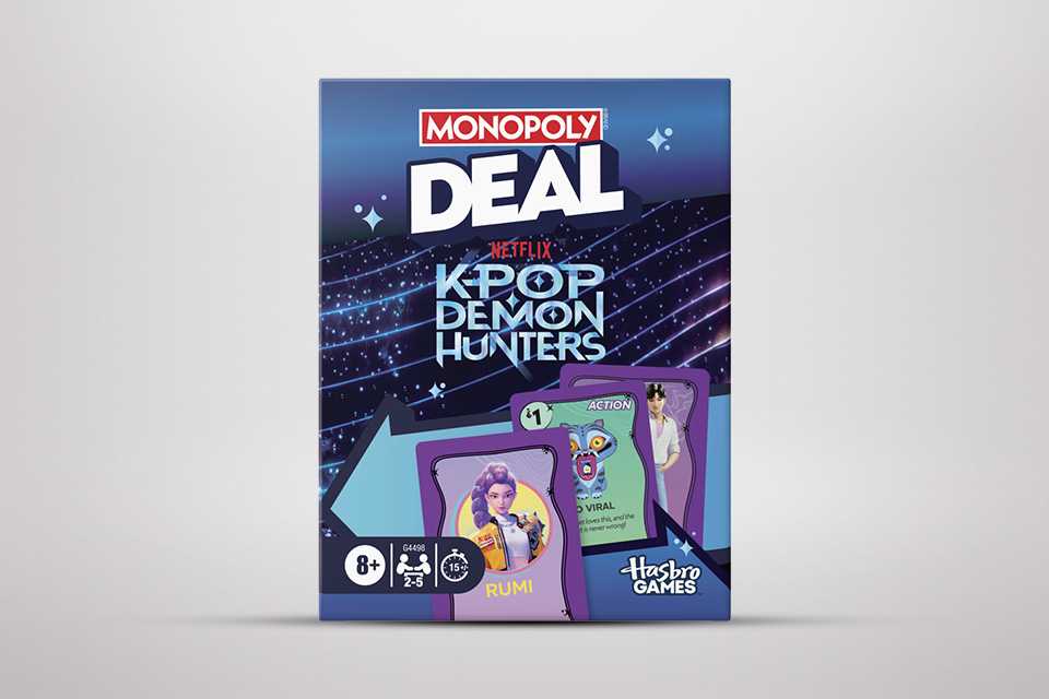 Kpop Demon Hunters Monopoly Deal Game.
