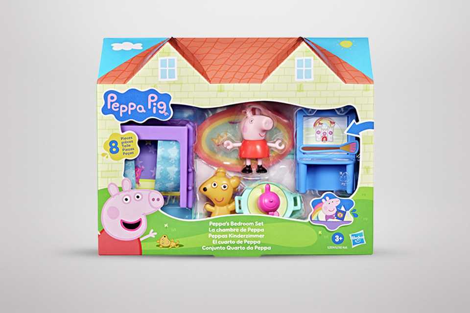 Peppa Pig Peppa's Bedroom Playset.