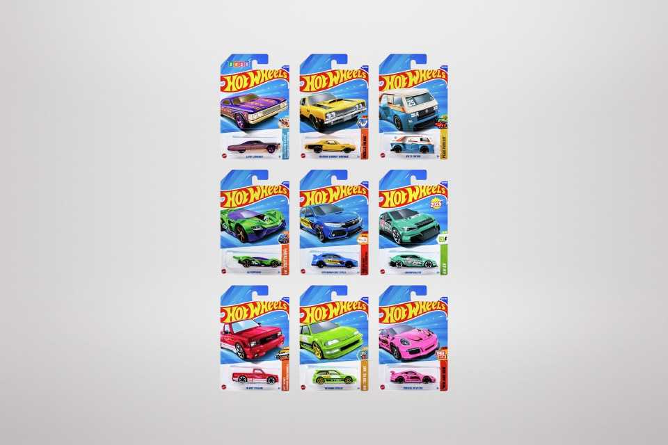 Hot Wheels Basic Car Assortment.