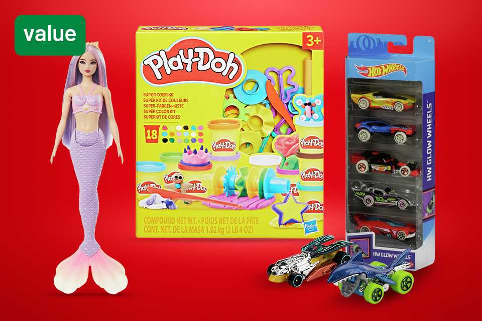 3 for £20 across 100s of toys. Mix, match and play with Barbie, Play-Doh and more!