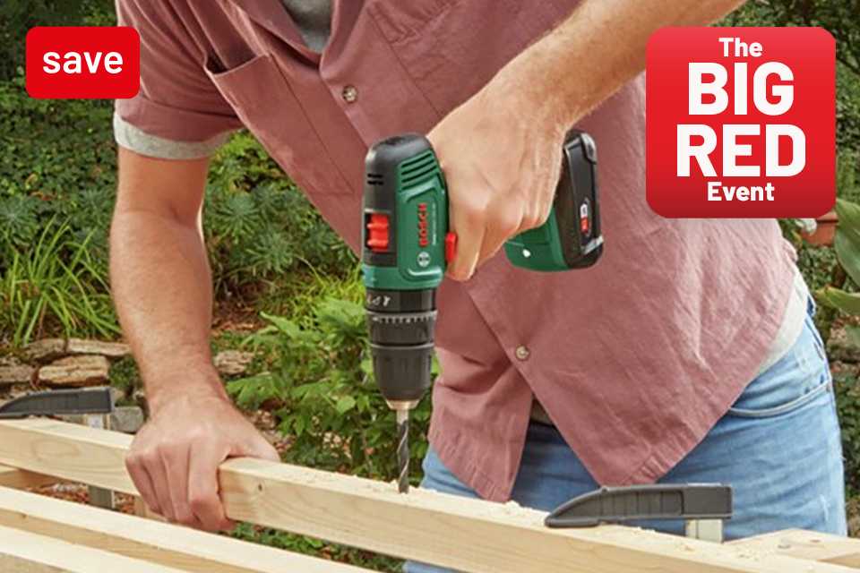 The Big Red Event. Save on selected garden & DIY. Use codes RED10, RED20 & RED30