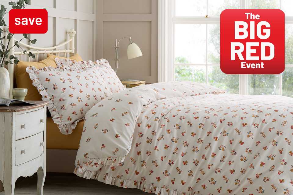 The Big Red Event. Save on selected home. Use codes RED10, RED20, RED30 or RED50.