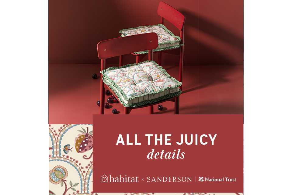 Designs to crave. Tuck into our latest National Trust x Sanderson collab. Shop the collab.
