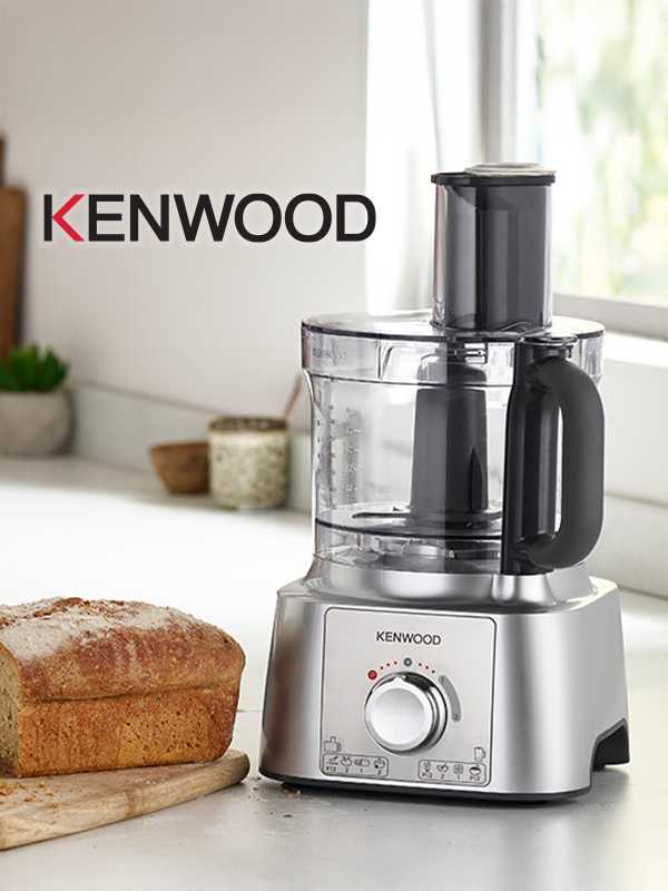 Explore savings on selected Kenwood food processors. With codes RED10 & RED50.