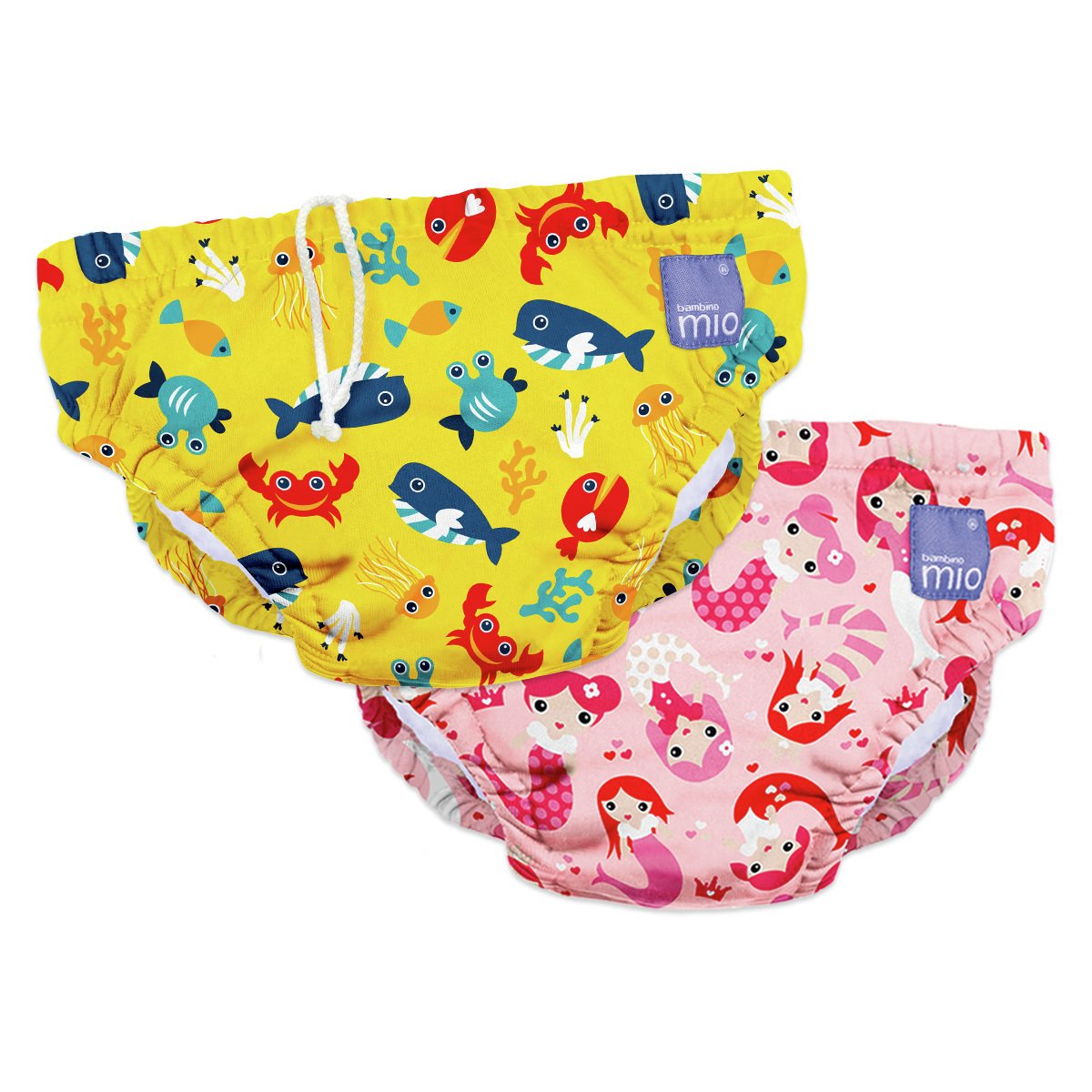 Bambino Mio Reusable Swim Nappy Pink/Yellow - 0-6 Months. Review