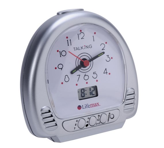 Buy Talking Alarm Clock at Argos.co.uk Your Online Shop for Clocks