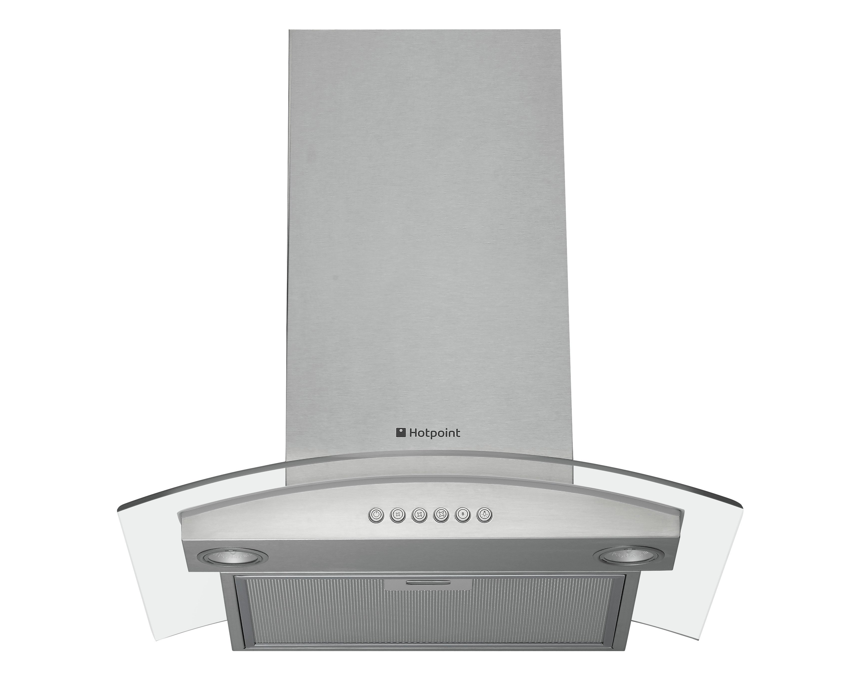 Hotpoint - HDA65SAB Glass - Cooker Hood - Stainless Steel Review