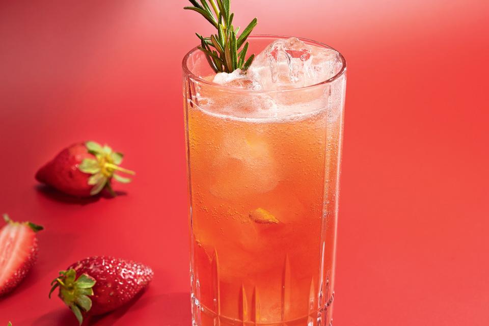 Strawberry Sparkler.