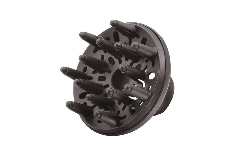 A hair dryer diffuser attachment.