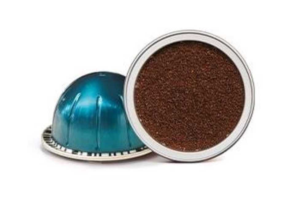 A Nespresso coffee pod.