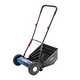 Manual & petrol lawnmowers.
