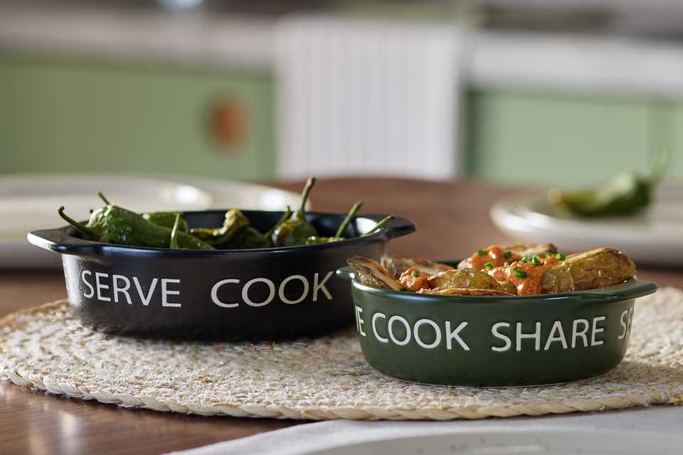 Tableware. From unique serving platters to pretty dinner sets, celebrate Eid with splendid designs.