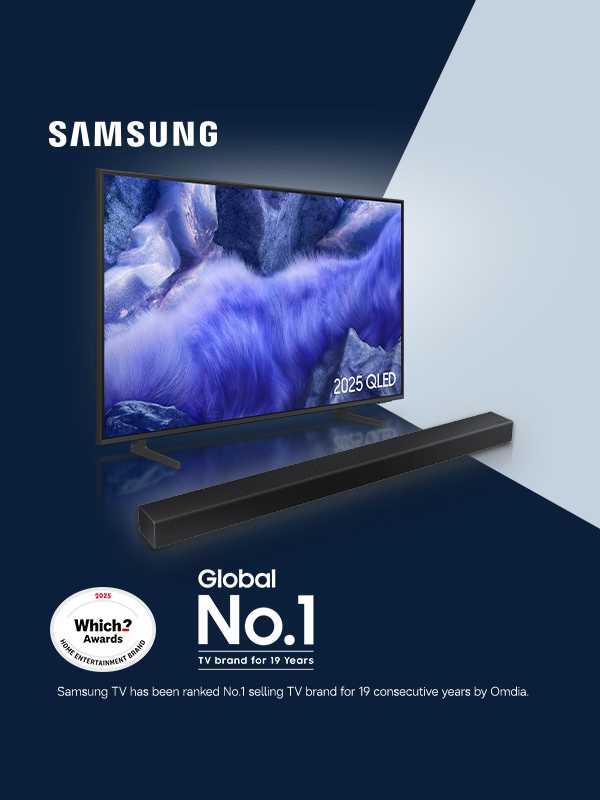 Save 10% on selected Samsung TVs and soundbars using code RED10.