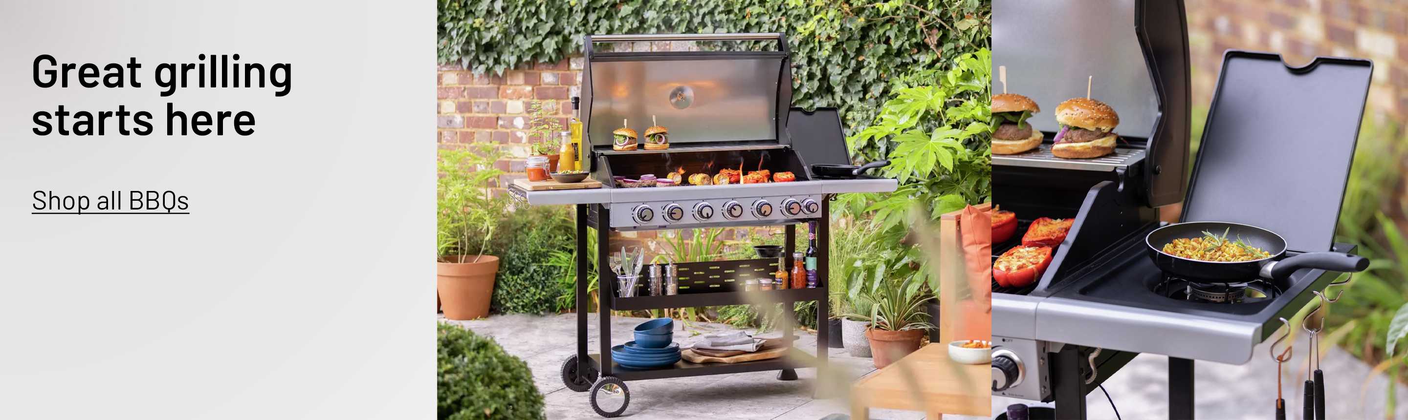 Argos Home Premium 6 Burner Gas BBQ.