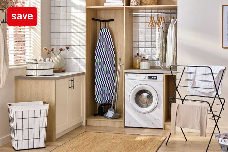 Save up to 50% on Spring clean & utility essentials. Includes cleaning supplies, clothes airers, storage & more.