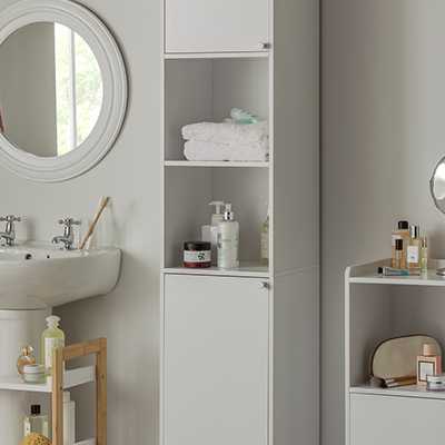 Argos Home Prime Tallboy - White.