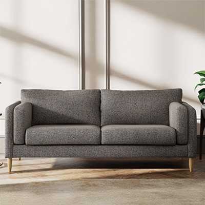 A Habitat made to order Newington sofa in a living room.