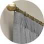 Pencil pleat.